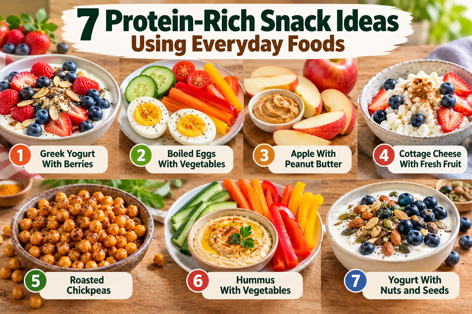 7 Easy & Healthy Protein-Rich Snack Ideas for Better Weight Management