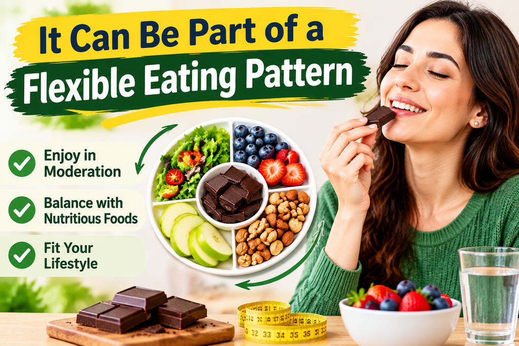 Dark chocolate as part of a flexible eating pattern for weight management